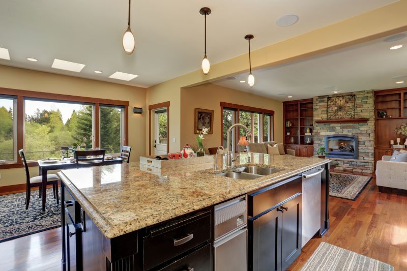 Luxury Kitchen with Granite Surfaces